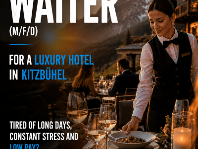 Waiter Kitzbühel engl